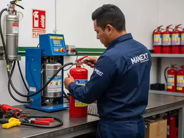 Recarga de extintores PQS y CO2 a domicilio en CDMX en menos de 24 horas