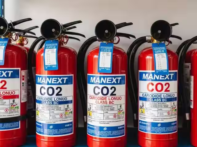 Extintor CO2 para laboratorios, clínicas y equipos de diagnóstico de alta precisión
